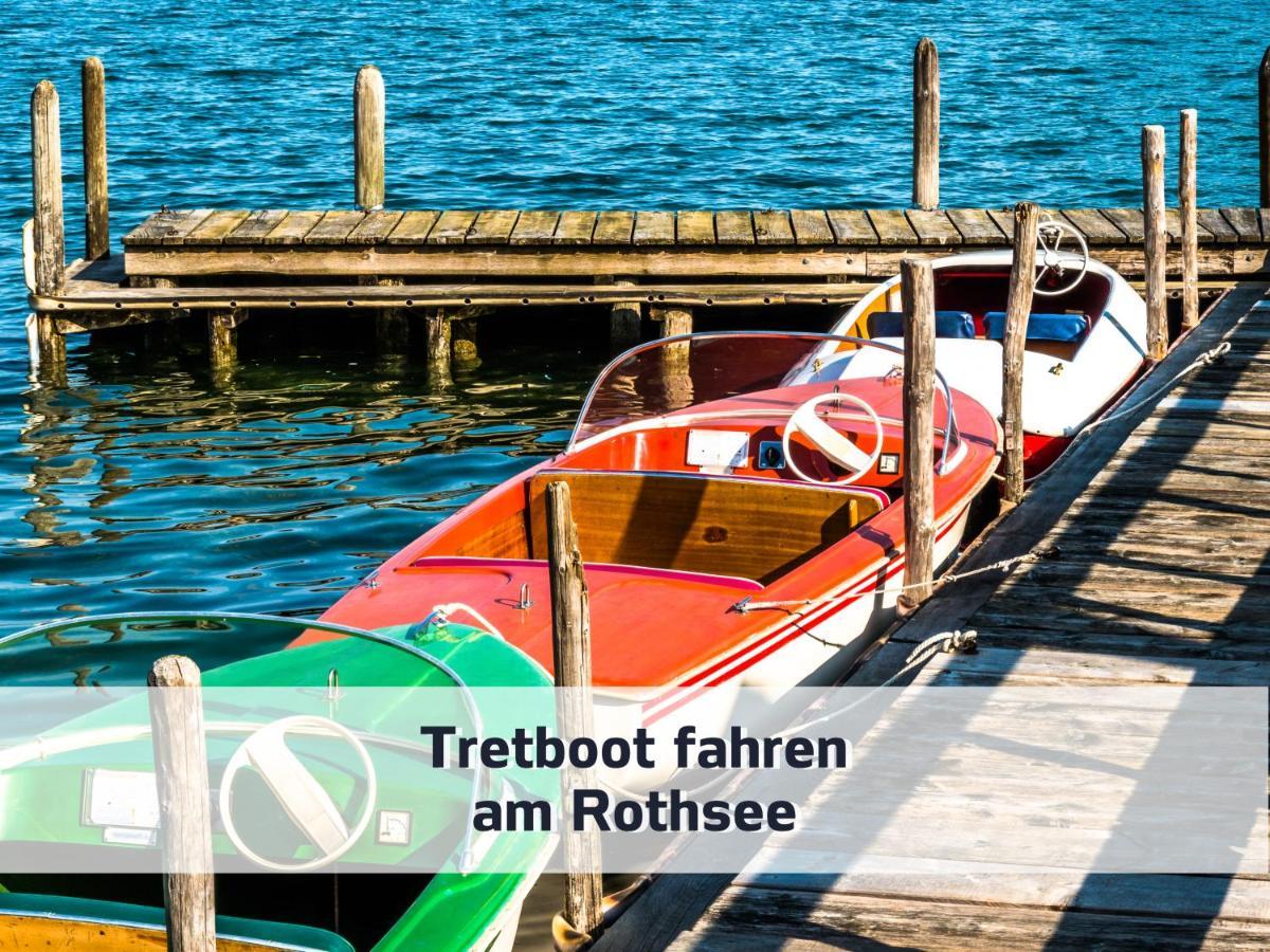 Ferienhaus Rothsee-Oase Ideale Ausgangslage Mit Tollem Ausblick, Sauna Und Privatem Garten غوت المظهر الخارجي الصورة